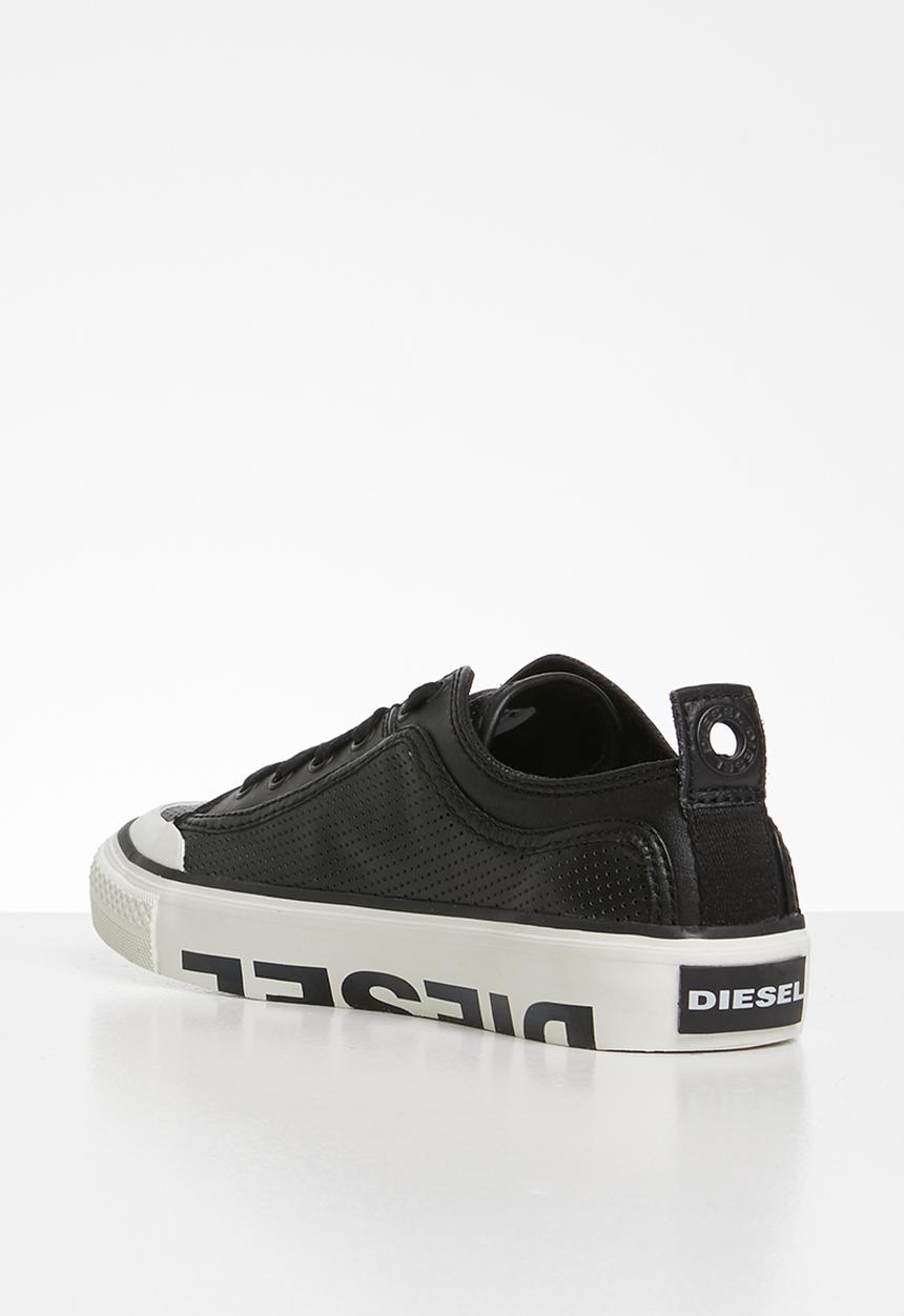 Diesel  - S-astico low logo w - black