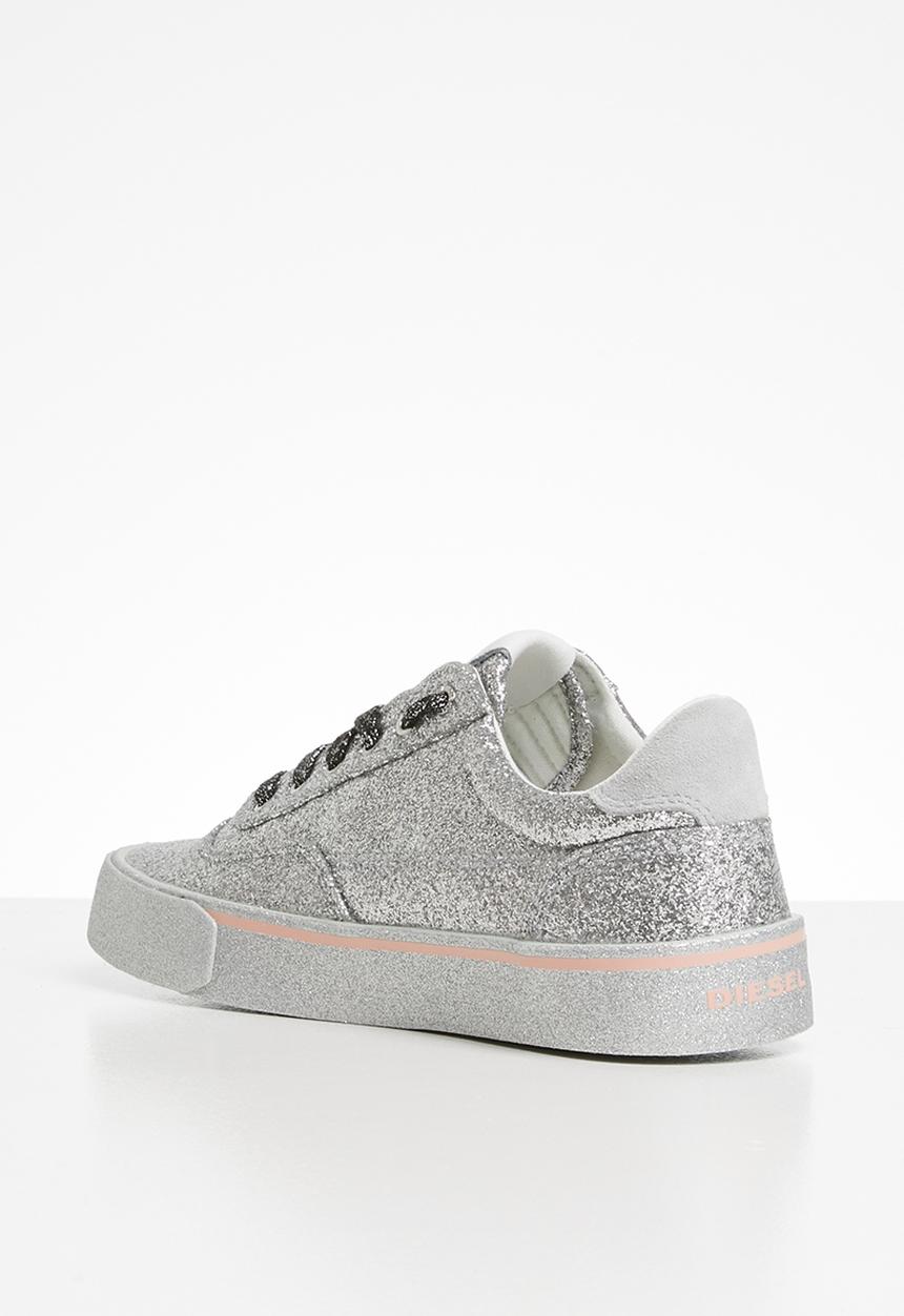 Diesel  - S-flip low w - silver