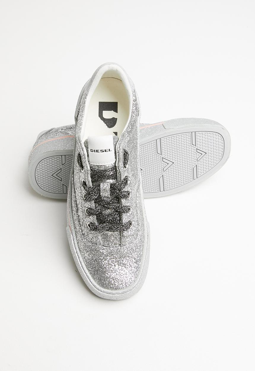 Diesel  - S-flip low w - silver