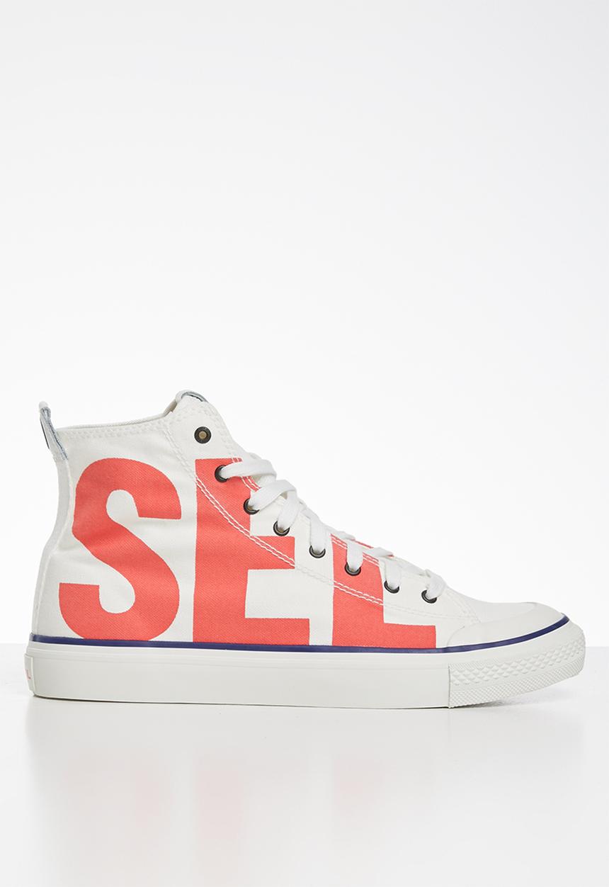 Diesel  - S-astico mc - star white / poppy red