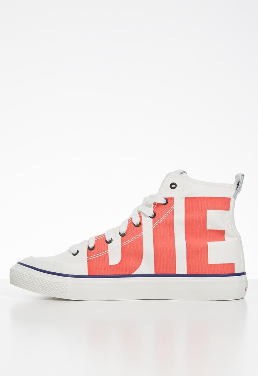 Diesel  - S-astico mc - star white / poppy red