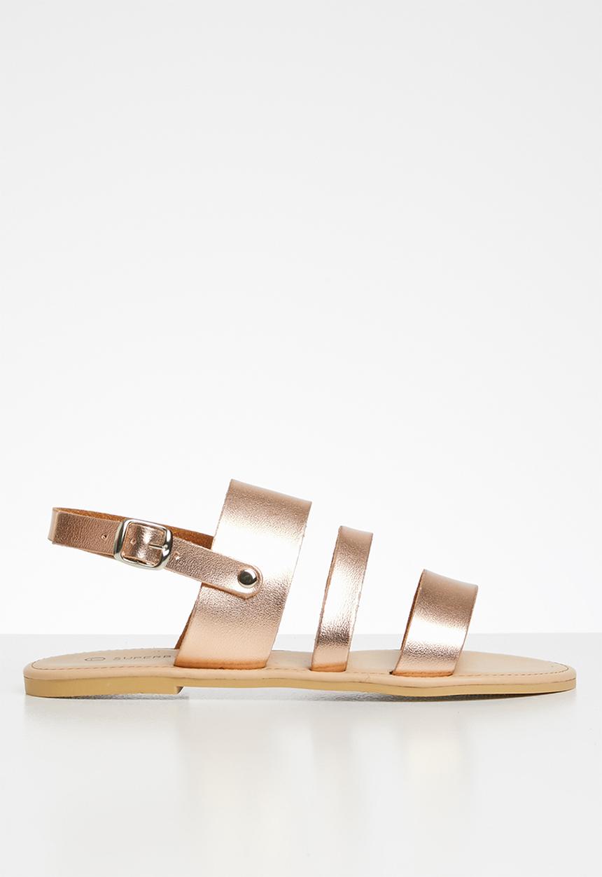 Superbalist - Jojo leather sandal - rose gold