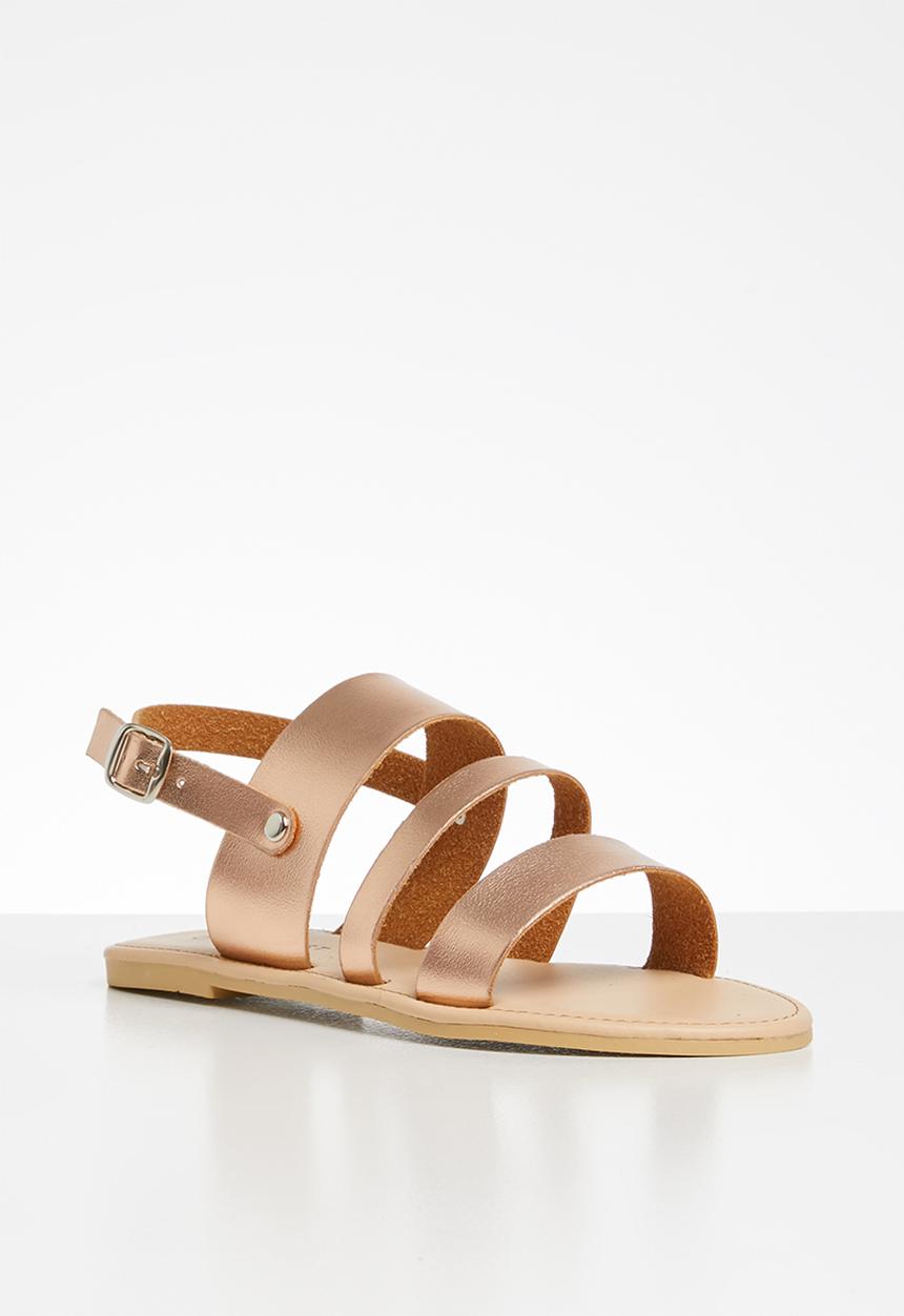 Superbalist - Jojo leather sandal - rose gold