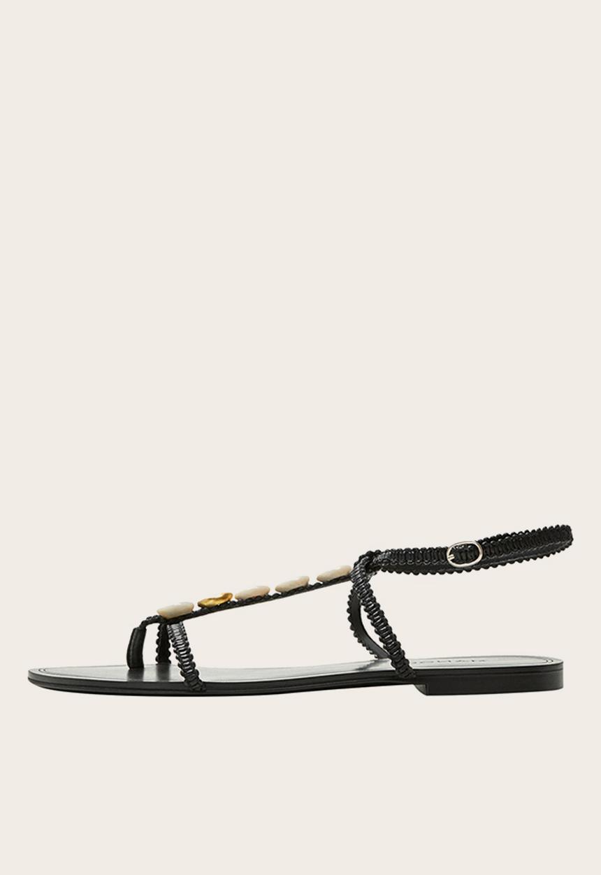 MANGO - Loque sandal - black