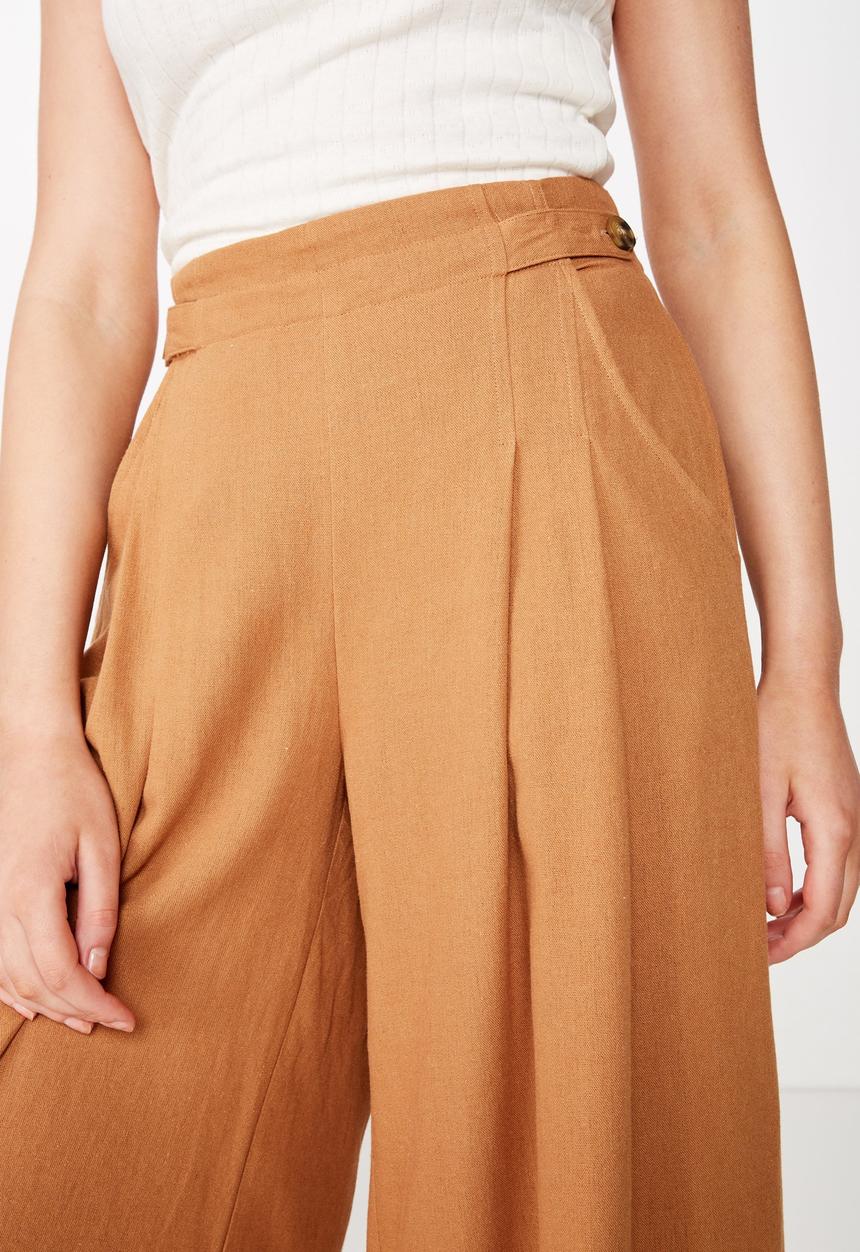 Cotton On - Luna button culotte - orange