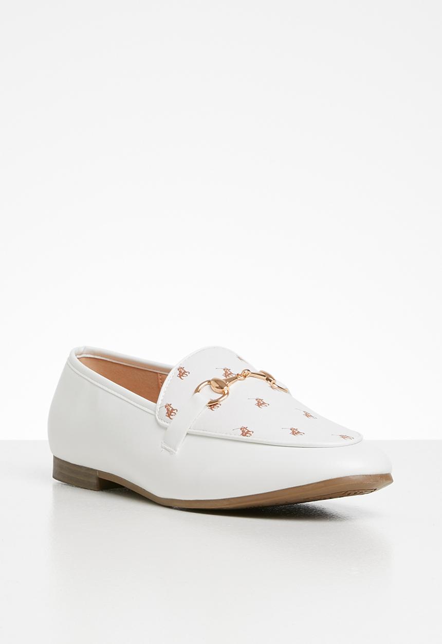 POLO - Andrea monogram - white