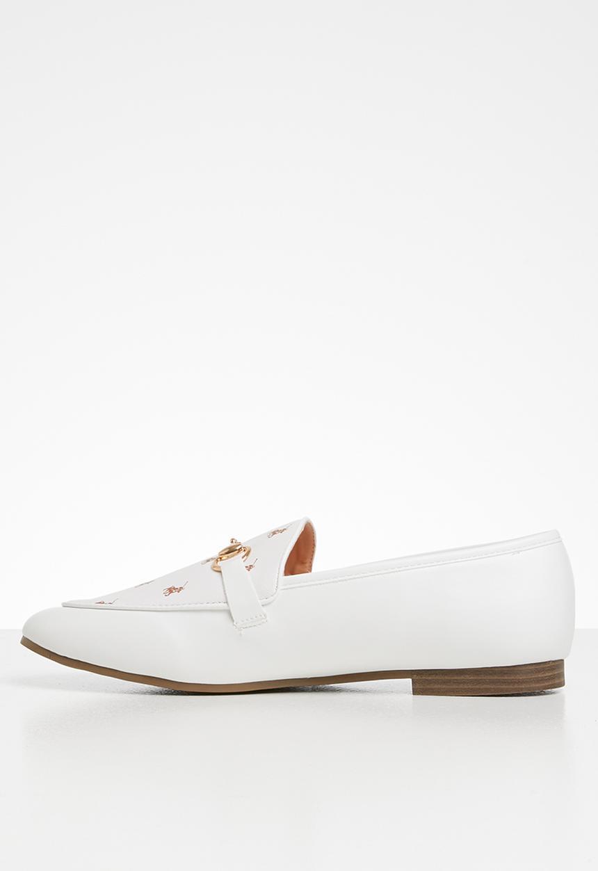 POLO - Andrea monogram - white