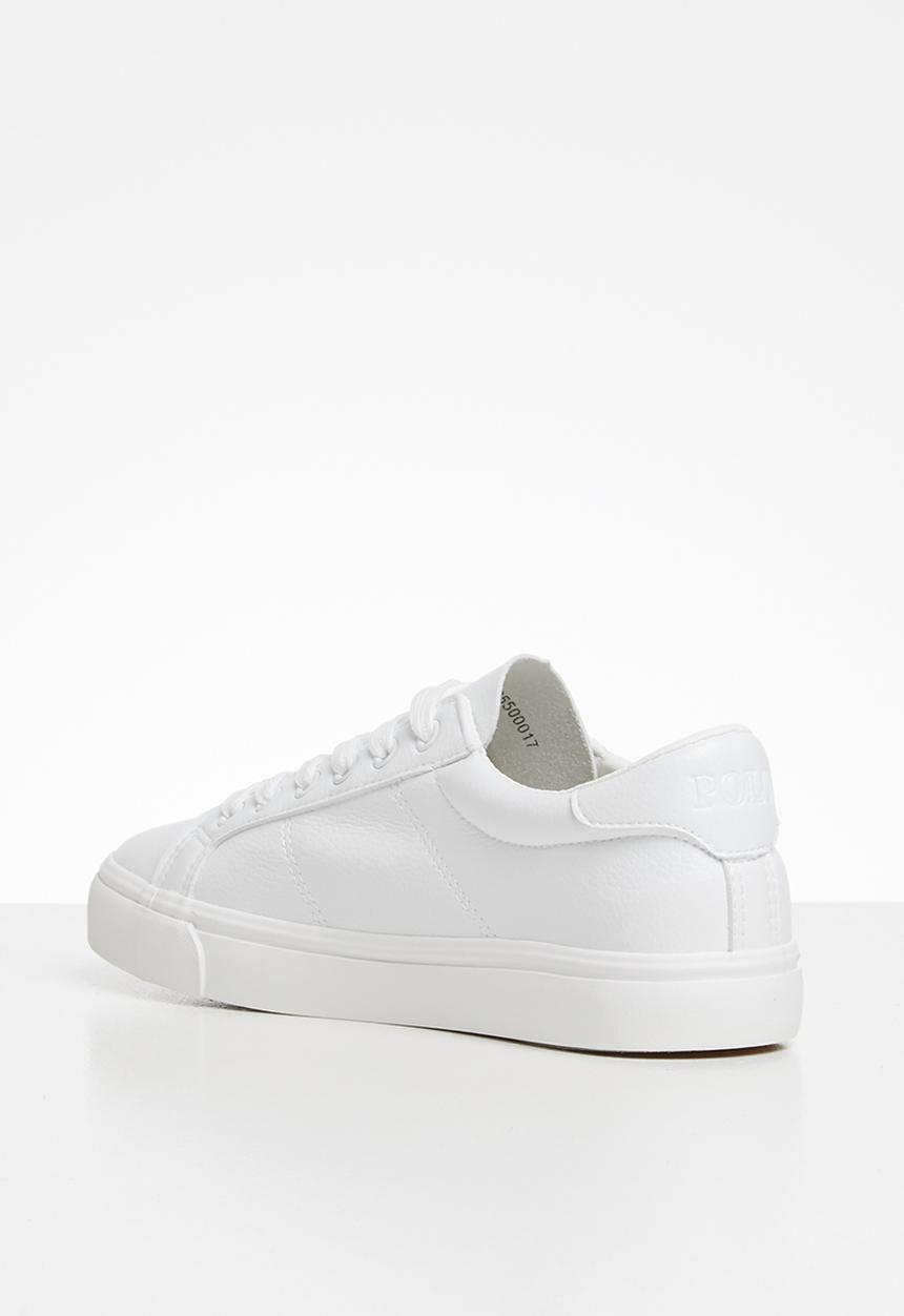 POLO - Chloe leather sneaker - white 01