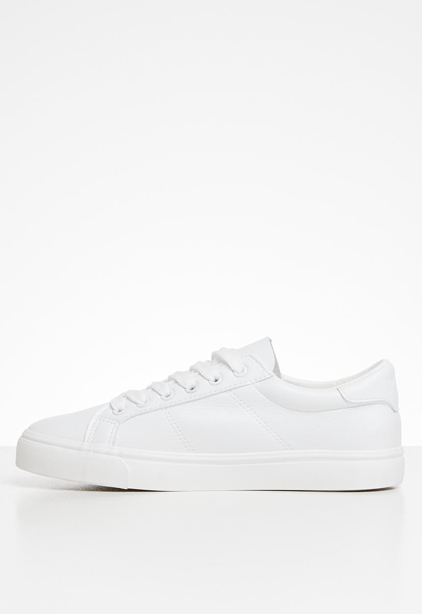 POLO - Chloe leather sneaker - white 01