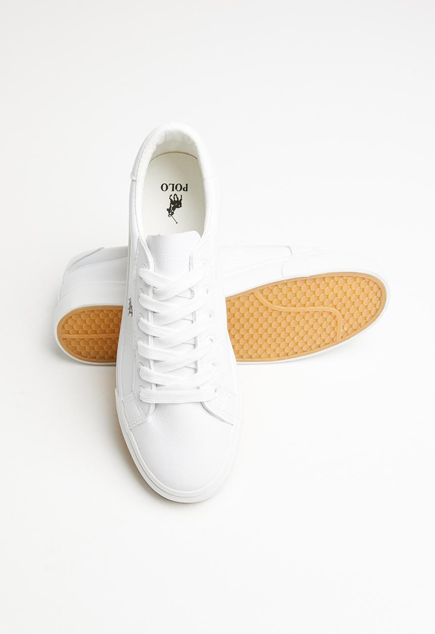 POLO - Chloe leather sneaker - white 01