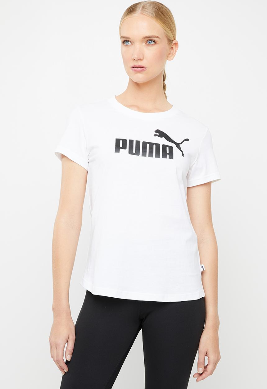 PUMA - Amplified tee - white & black 