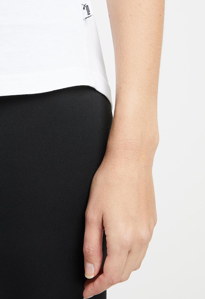 PUMA - Amplified tee - white & black 