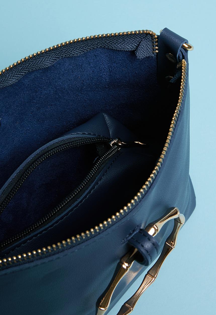 Superbalist - Ring handle bucket bag - blue