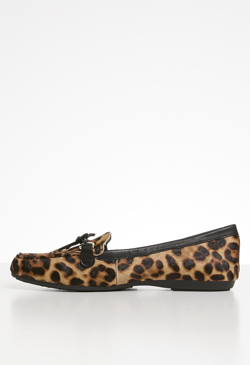 ALDO - Adrerini leather moccasin - brown multi
