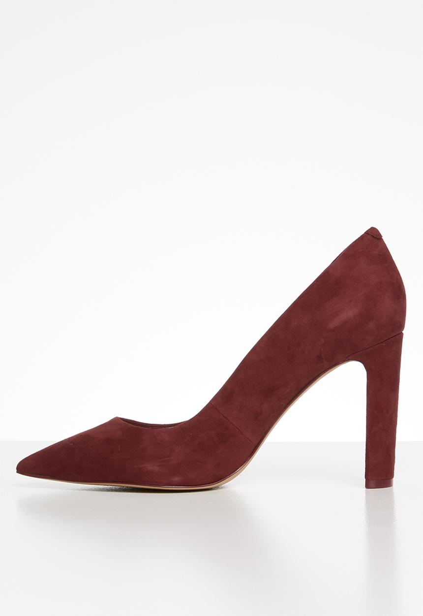ALDO - Febriclya suede court - dark red