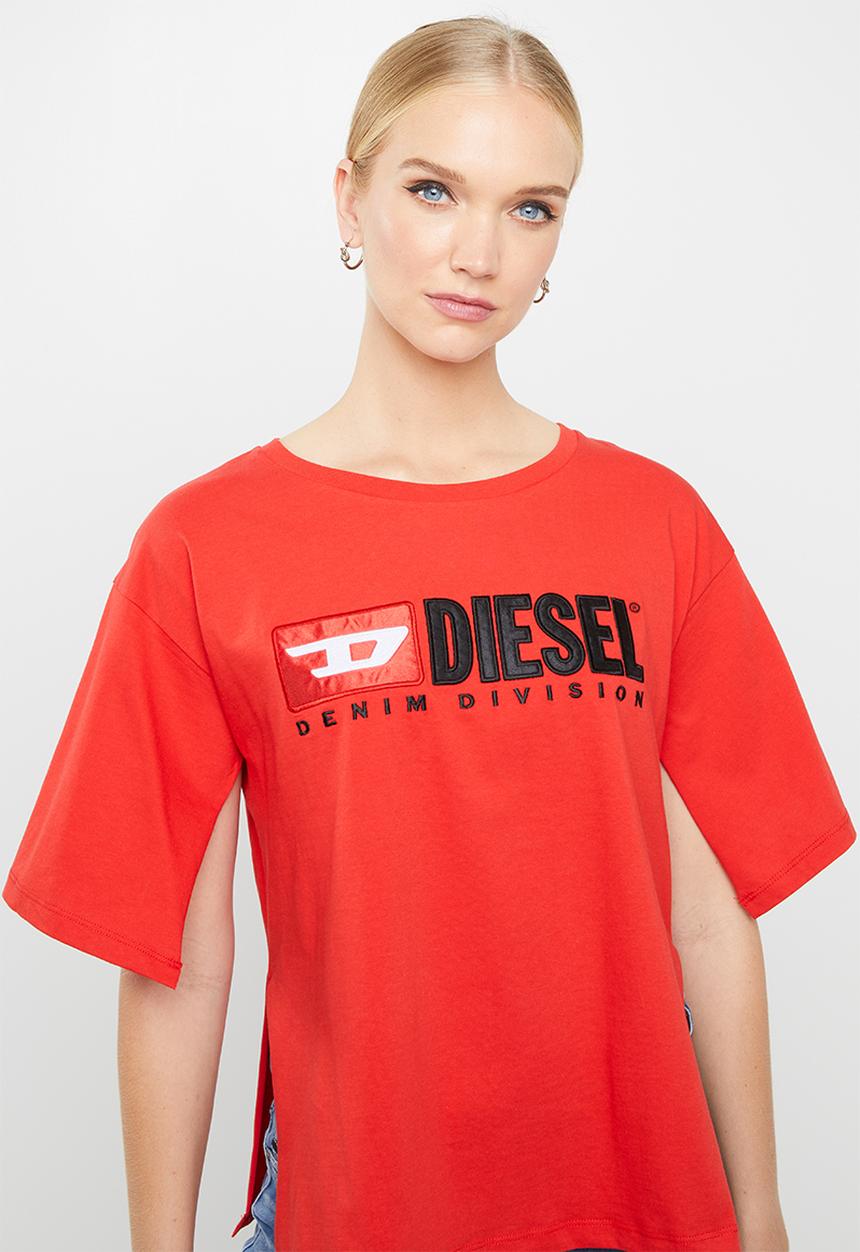 Diesel  - T - Jacky maglietta tee - red