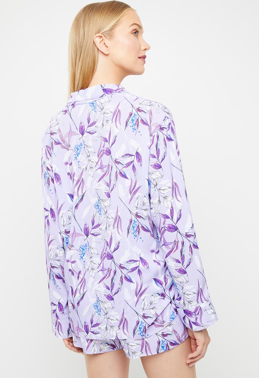 Superbalist - Sleep shirt & shorts set - multi 