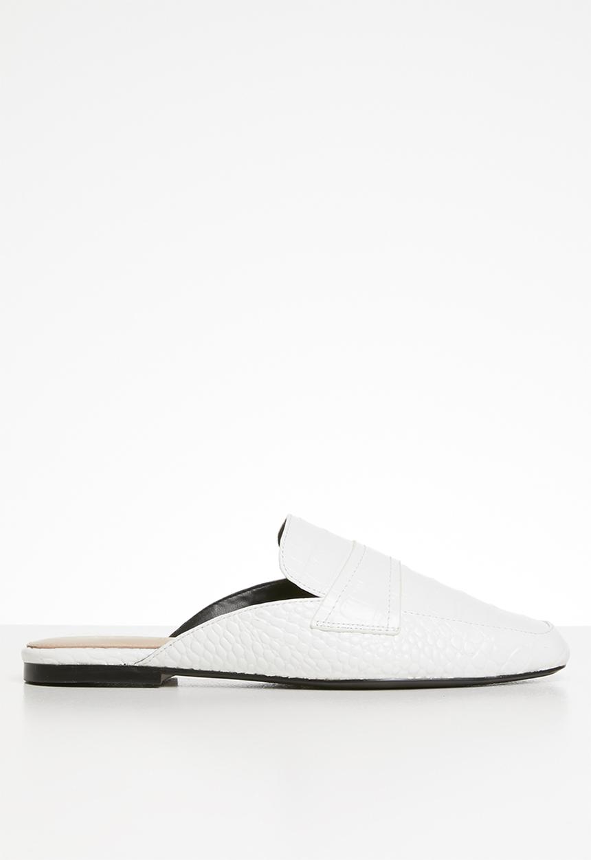 ALDO - Delilmad leather mule - white