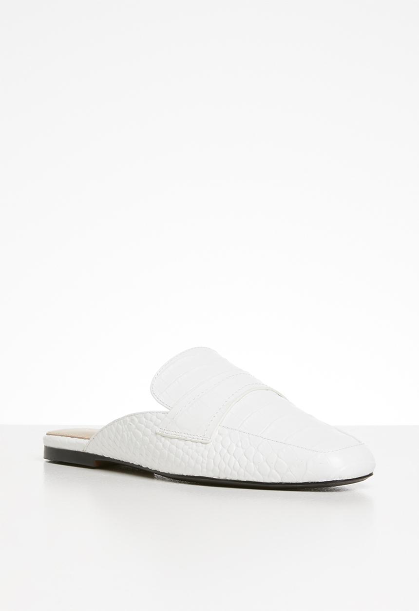 ALDO - Delilmad leather mule - white