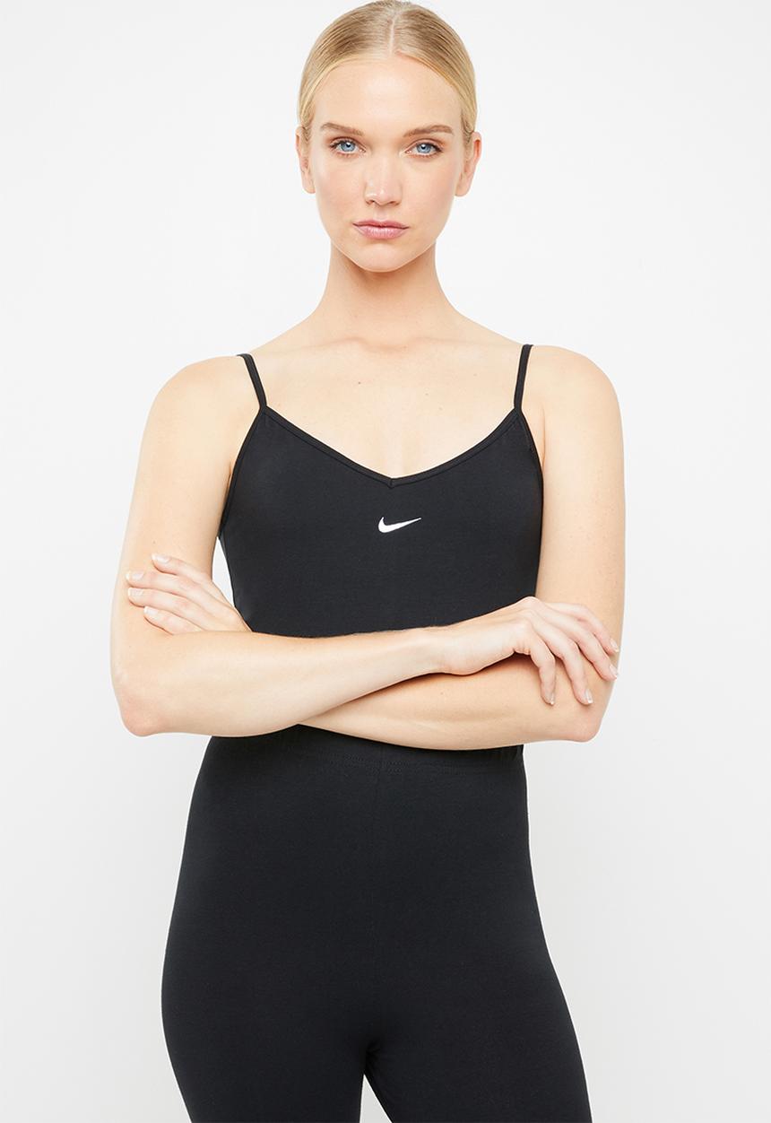 Nike - Nike essential tank bodysuit - black