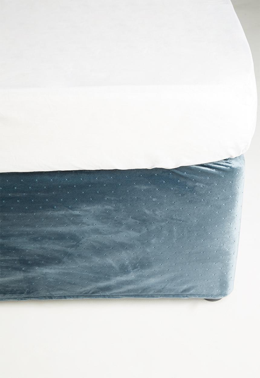 Sixth Floor - Velvet bedwrap - dark teal