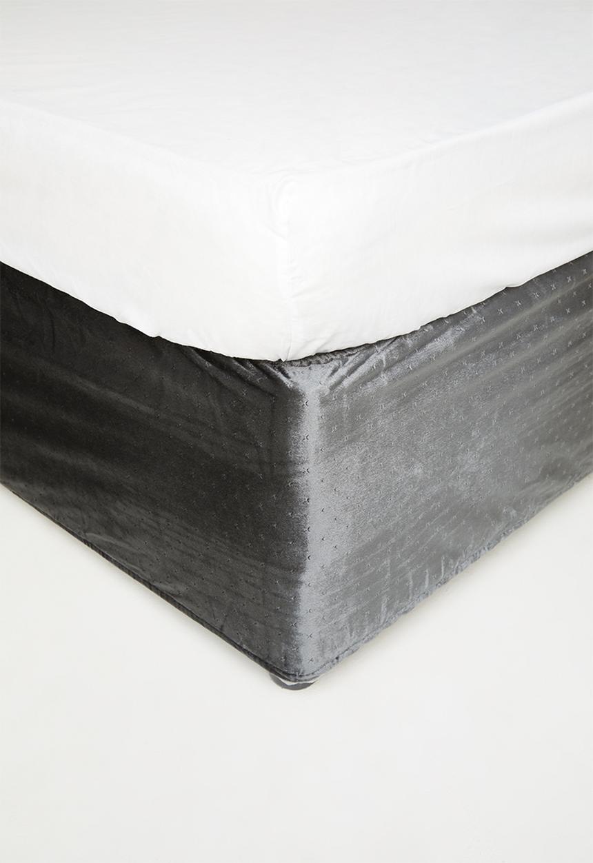 Sixth Floor - Velvet bedwrap - dark grey