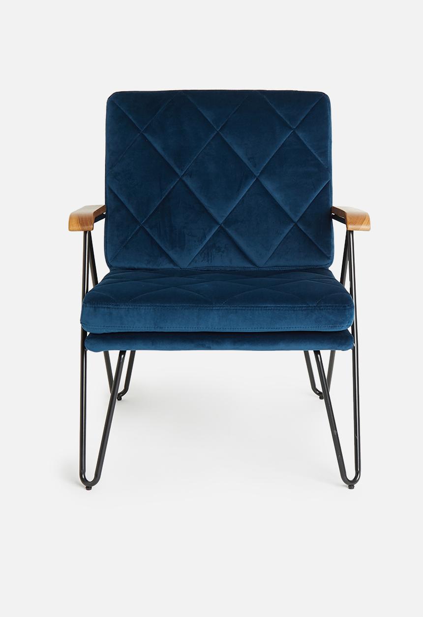 Sixth Floor - Carrera resting chair - navy