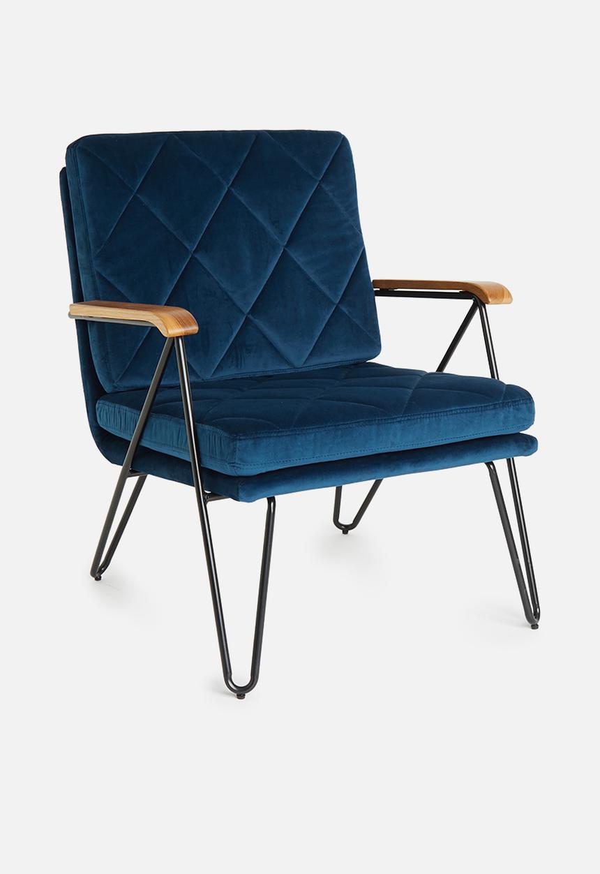 Sixth Floor - Carrera resting chair - navy