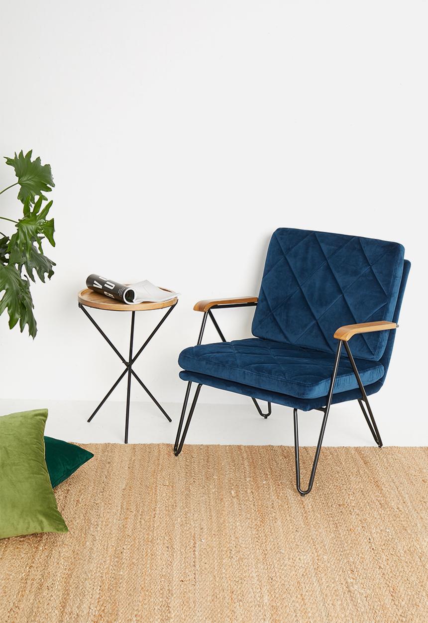 Sixth Floor - Carrera resting chair - navy