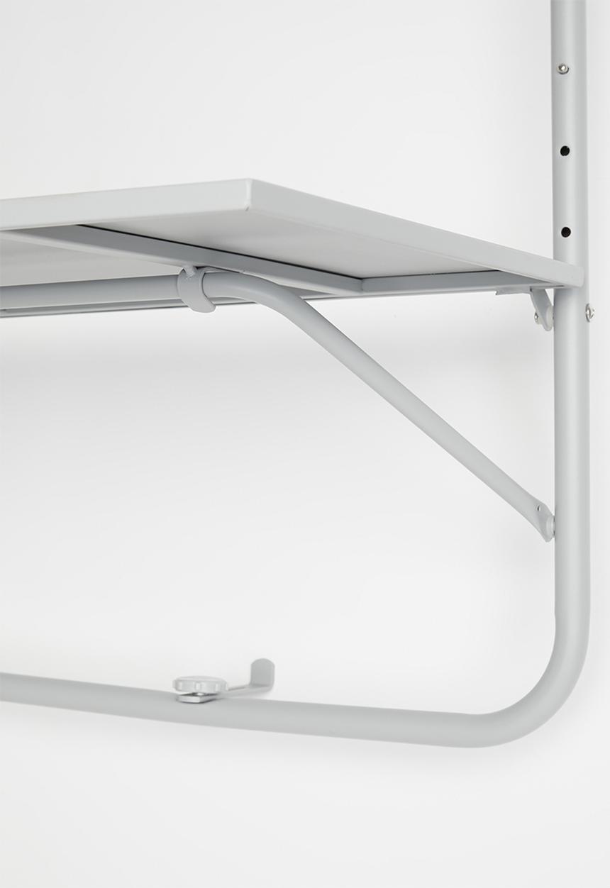 Sixth Floor - Bistro balcony table - grey