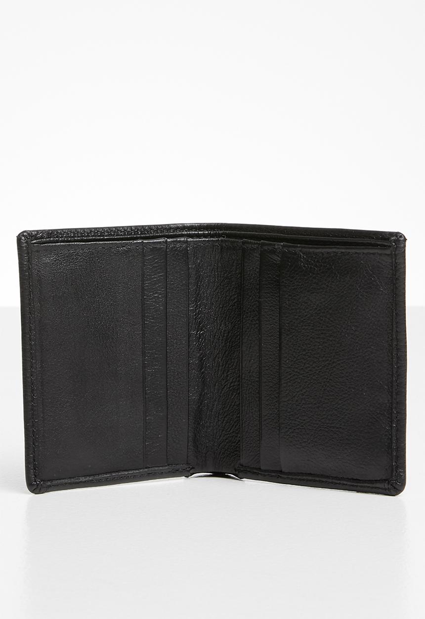 Pringle - Harry twofold leather wallet - black