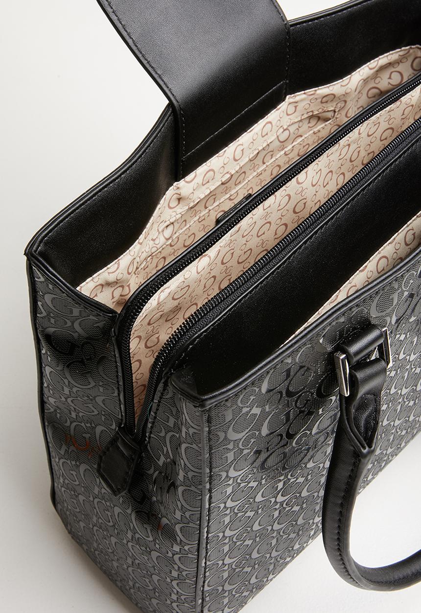 GUESS - Levine satchel  - black