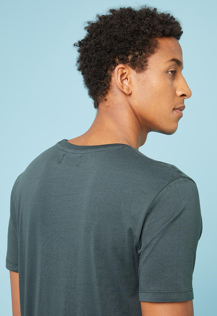 Superbalist - Plain crew neck short sleeve tee - charcoal 