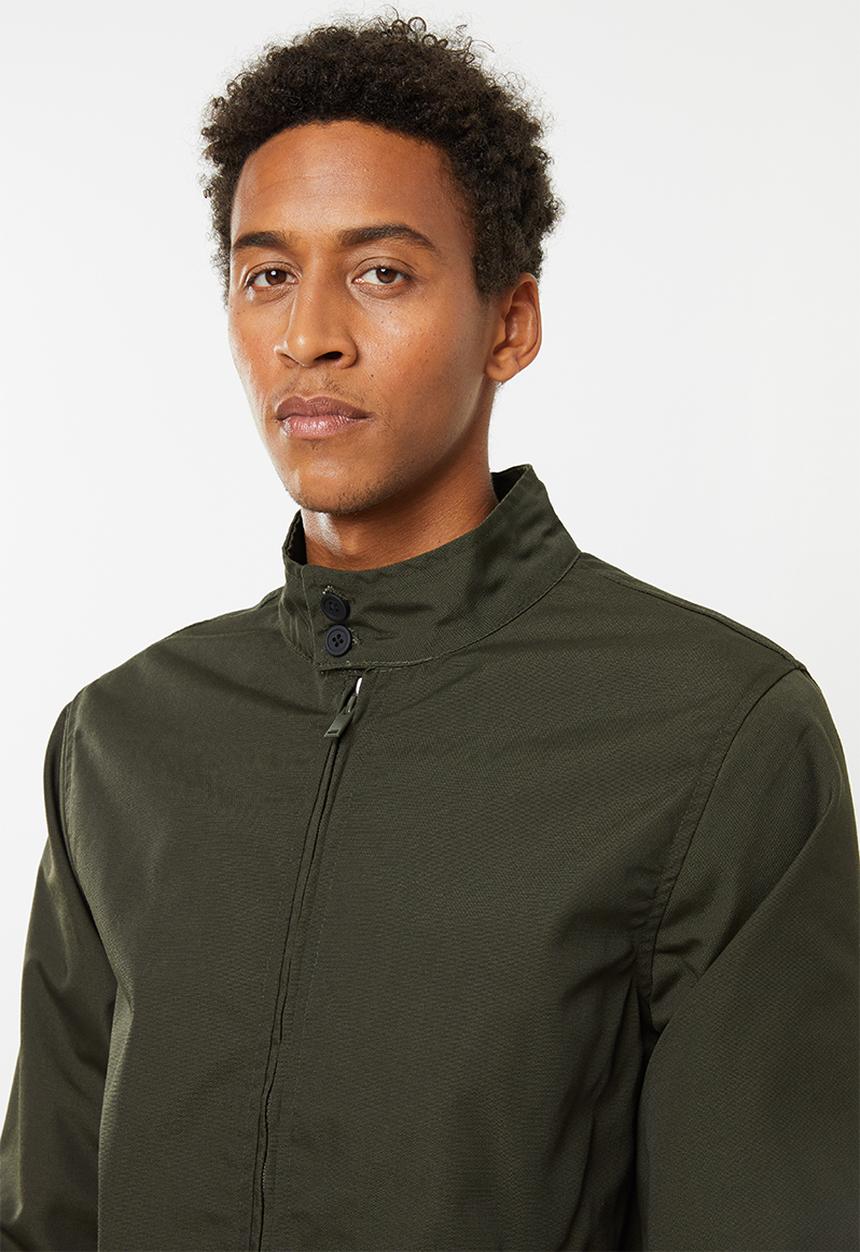 PROCESS BLACK - Bluke harrington jacket - khaki