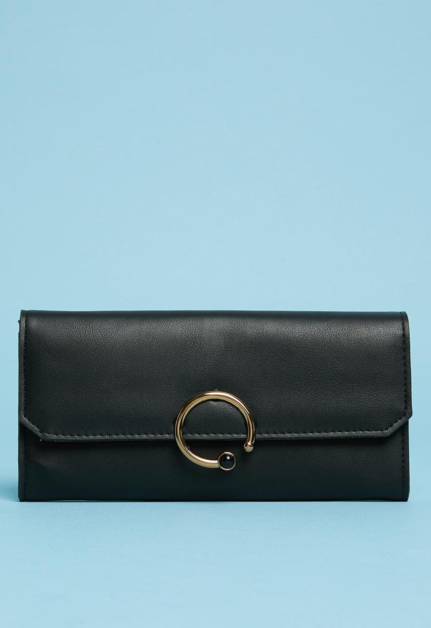 Superbalist - Mimi ring detail purse - black