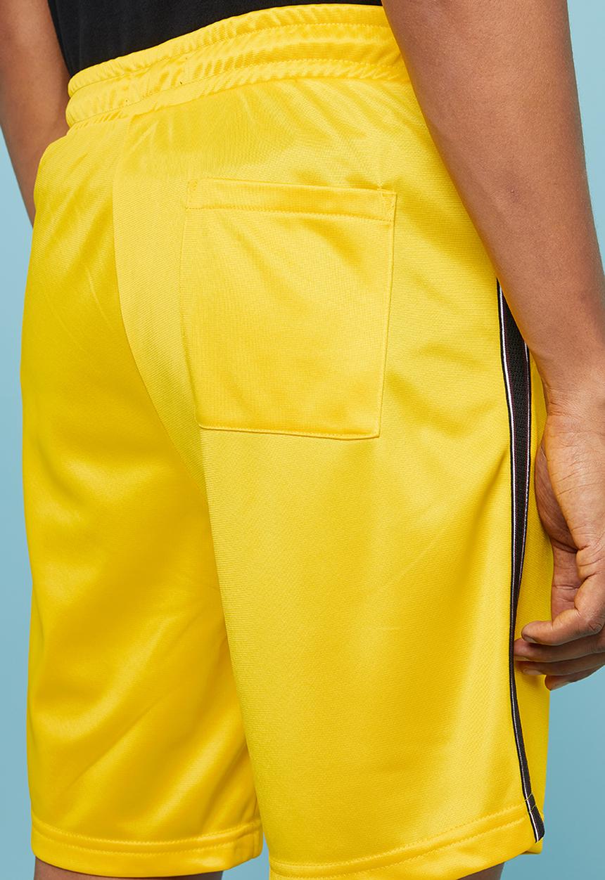 Superbalist - Tricot side taped shorts - yellow