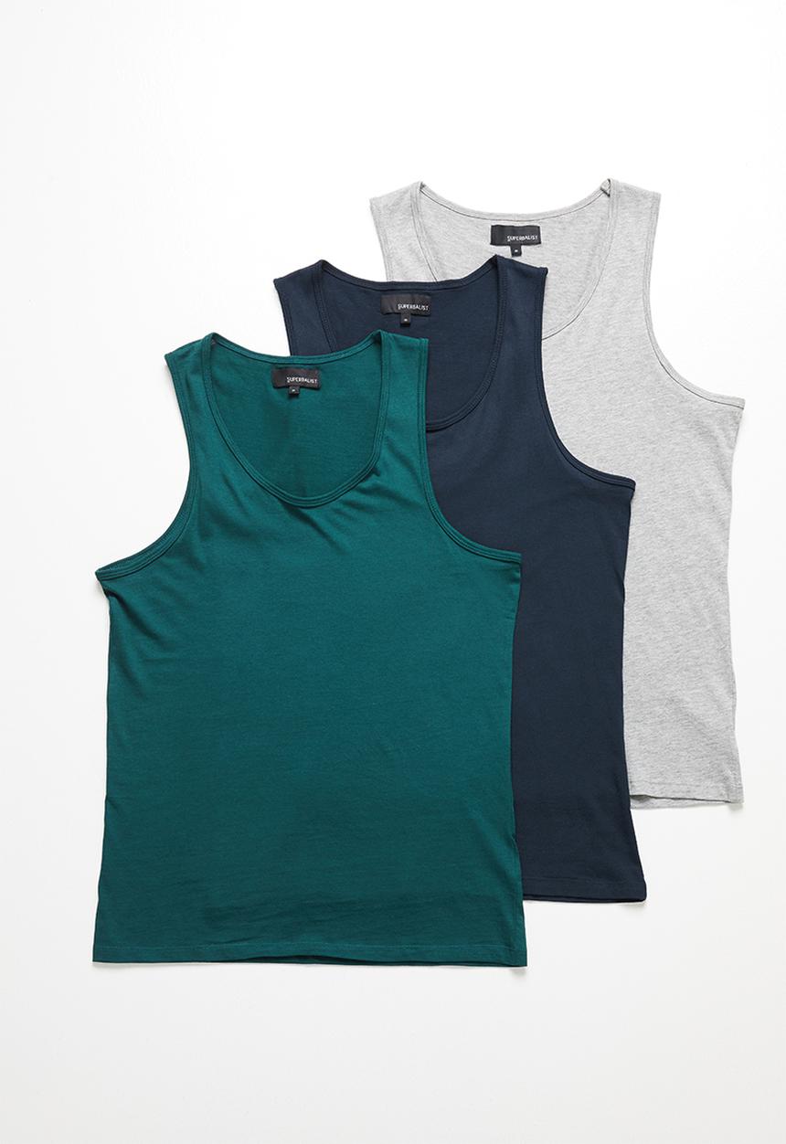 Superbalist - 3 Pack vests - multi