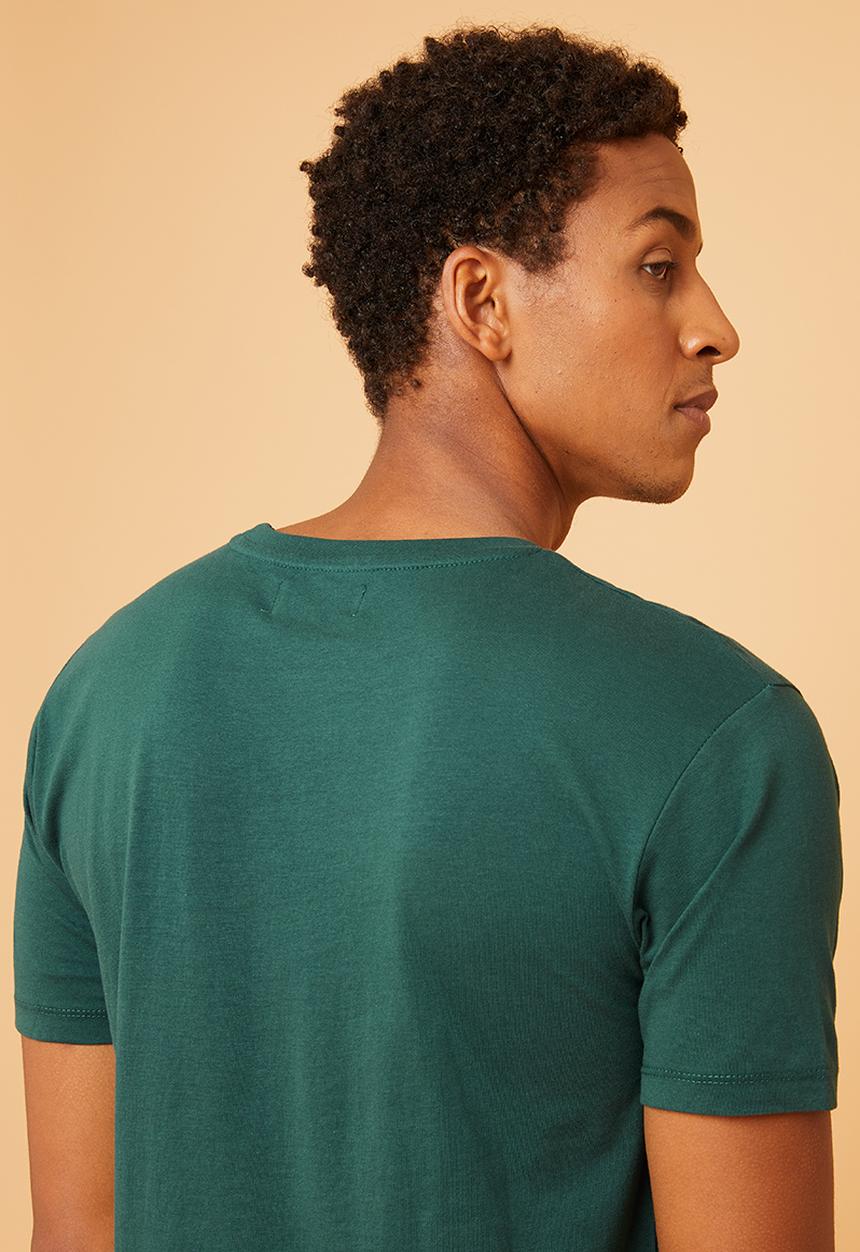 Superbalist - Plain crew neck short sleeve tee - green