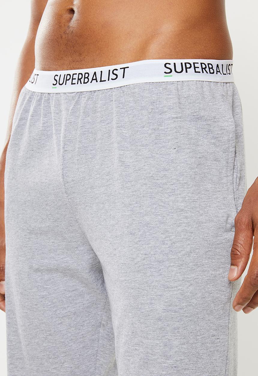 Superbalist - Knit lounge short - grey