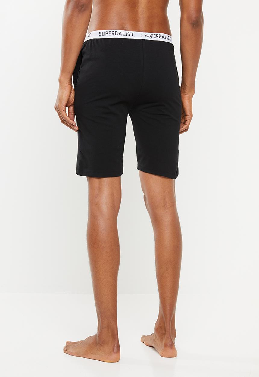 Superbalist - Knit lounge short - black