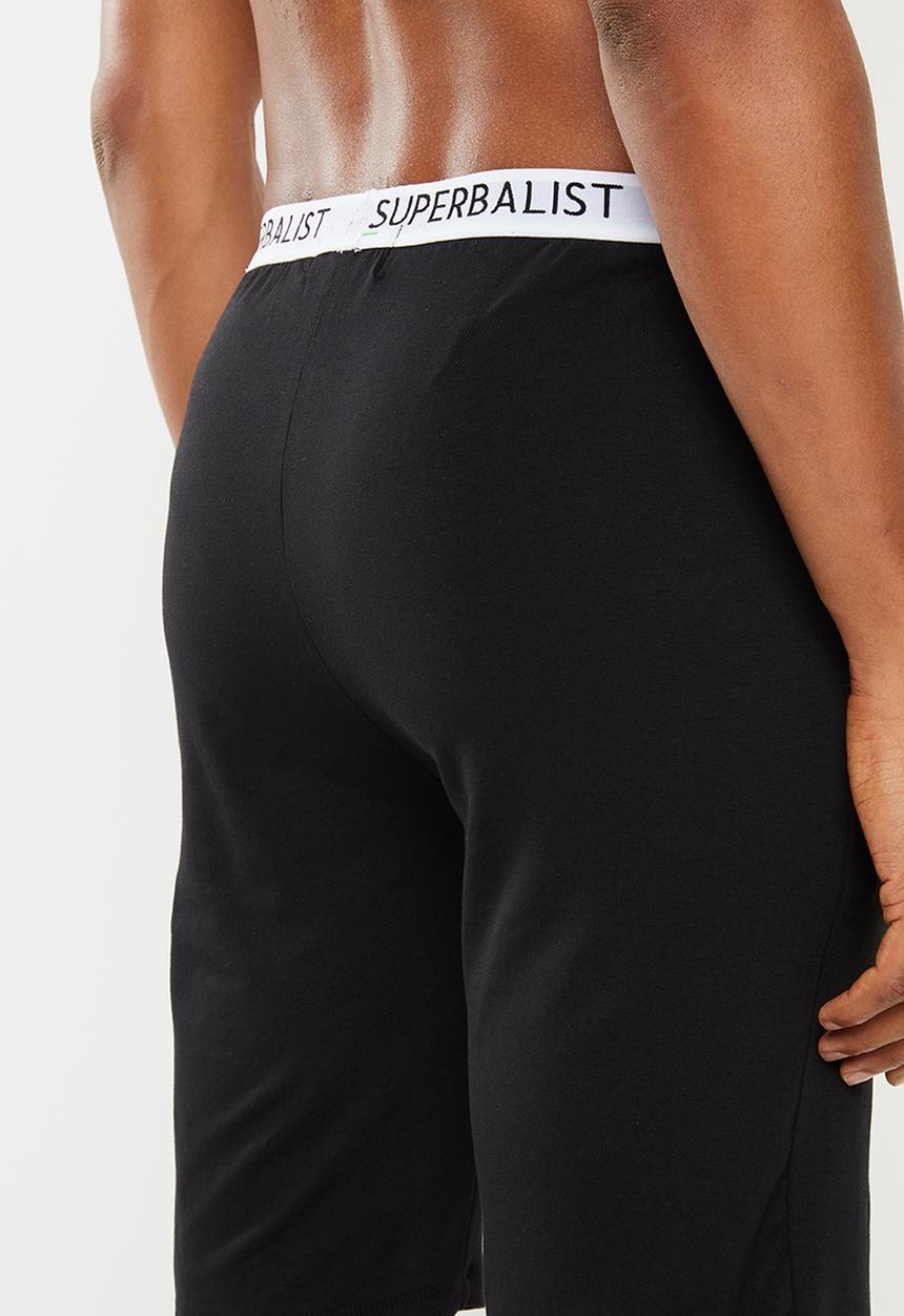 Superbalist - Knit lounge short - black