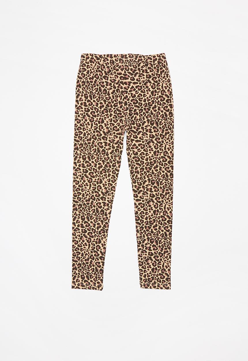 MINOTI - Teens leggings - brown & beige