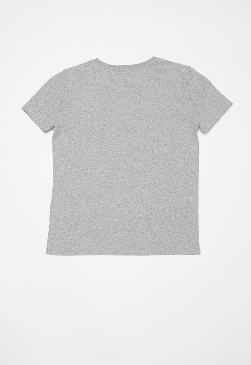 GUESS - Short sleeve guess tri raised tee - grey