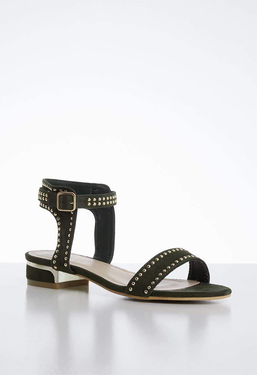 Miss Black - Megan sandal - green