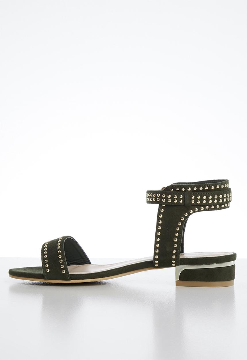 Miss Black - Megan sandal - green
