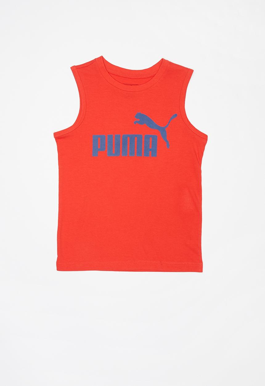 PUMA - Essential sleeveless tee - red