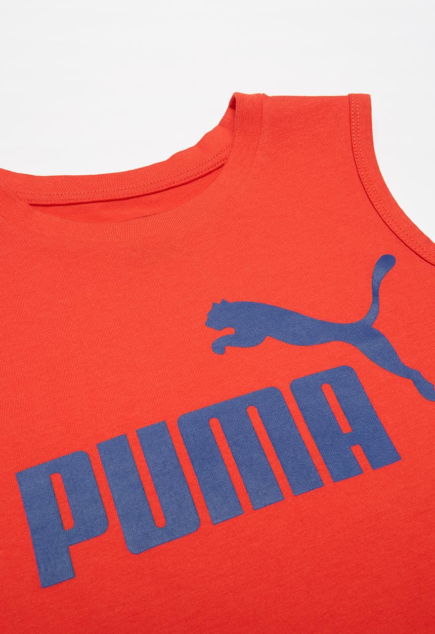 PUMA - Essential sleeveless tee - red