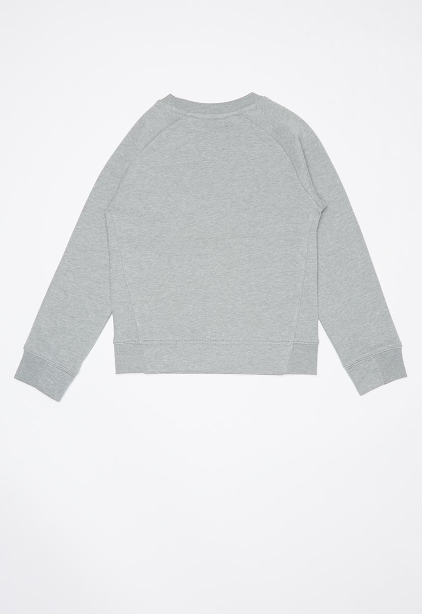 Nike - Girls Nike crew neck - grey