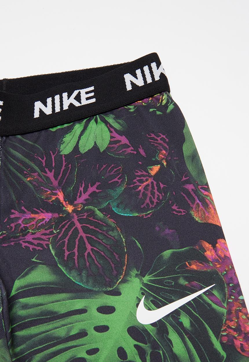 Nike - Nike girls glow botanical capri - black