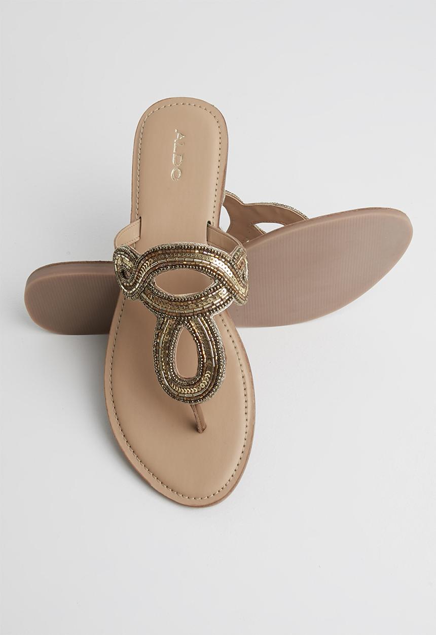 ALDO - Rithrania leather sandal - cognac